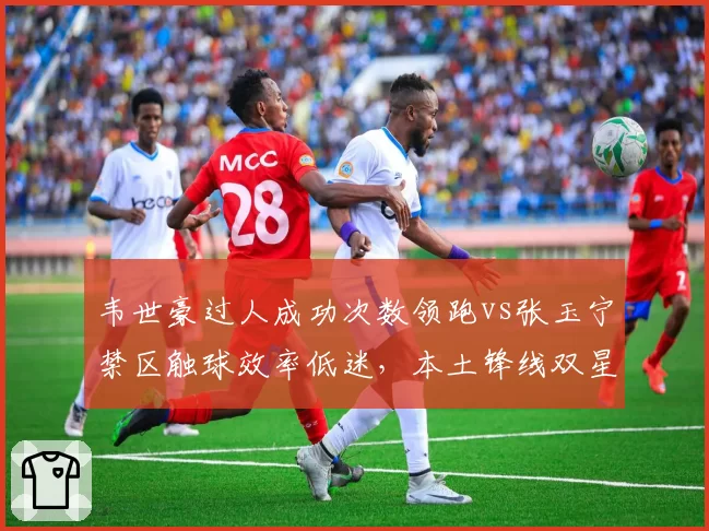 韦世豪过人成功次数领跑vs张玉宁禁区触球效率低迷，本土锋线双星状态对比