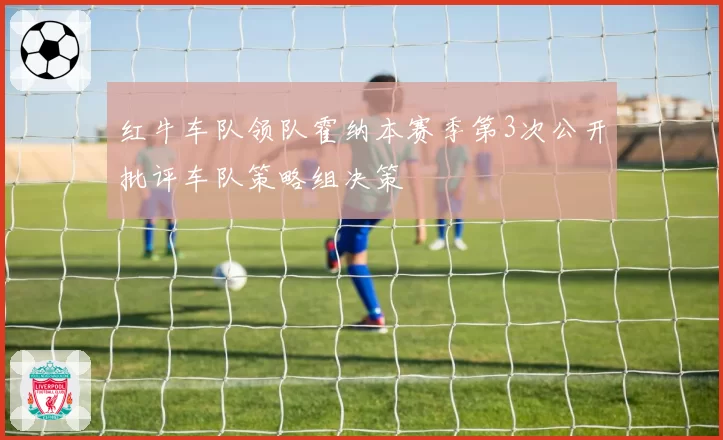 红牛车队领队霍纳本赛季第3次公开批评车队策略组决策